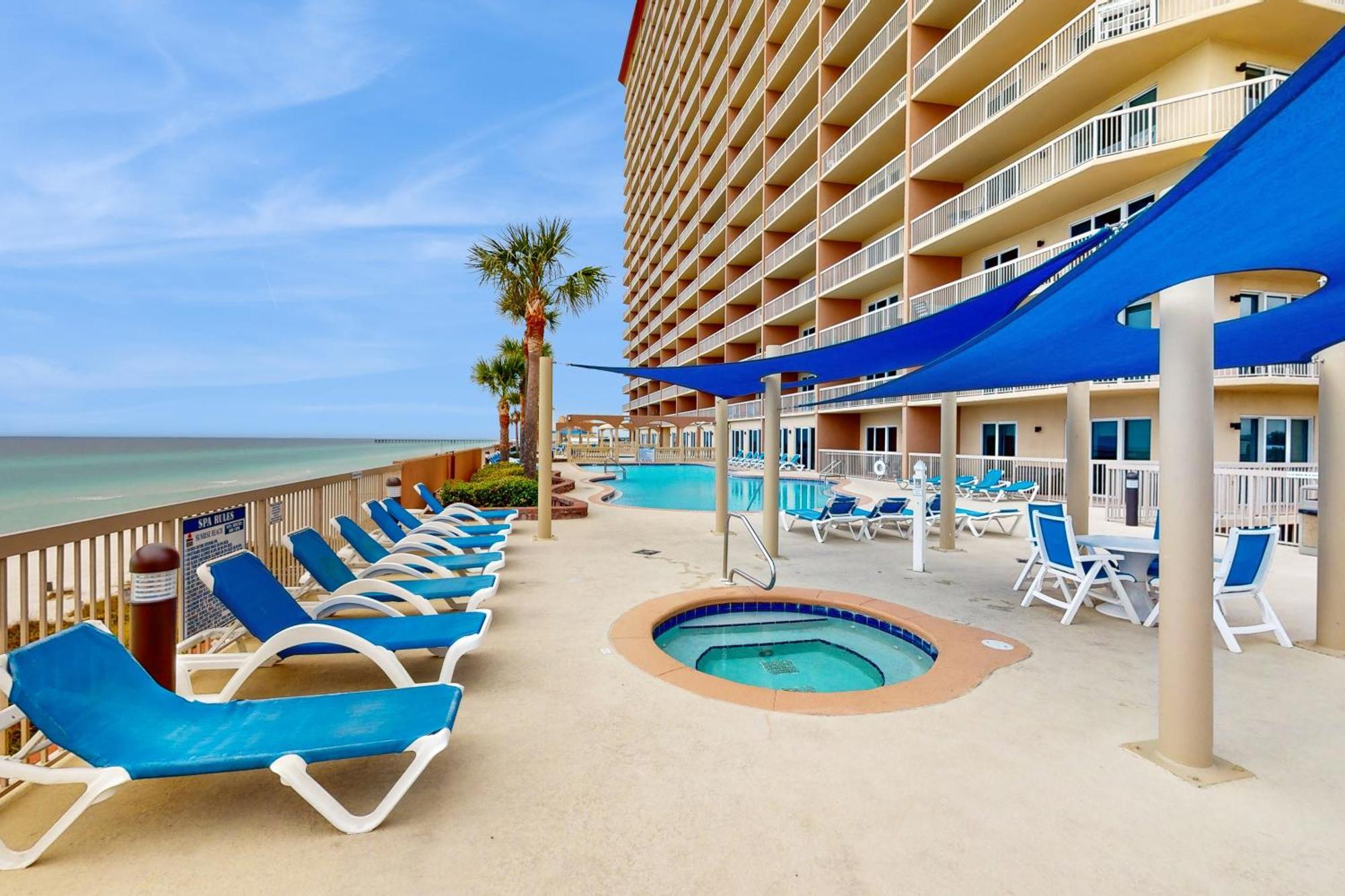 Sunrise Beach 1702 - Beachfront Condo Panama City Beach Exteriér fotografie